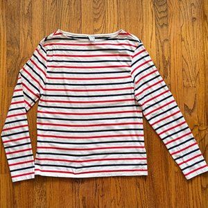 & Other Stories Breton stripe long-sleeve top, sz S